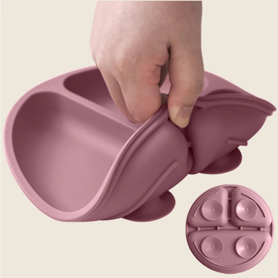Silicone Divided Baby Plate