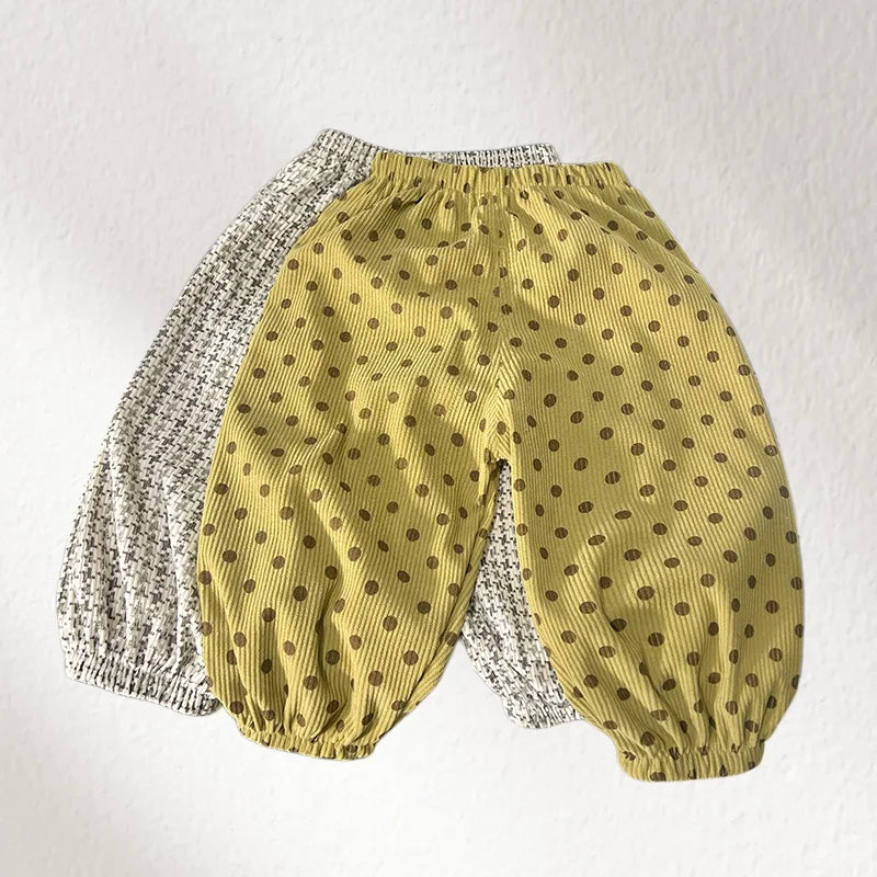 Polka Dot Leopard Pants