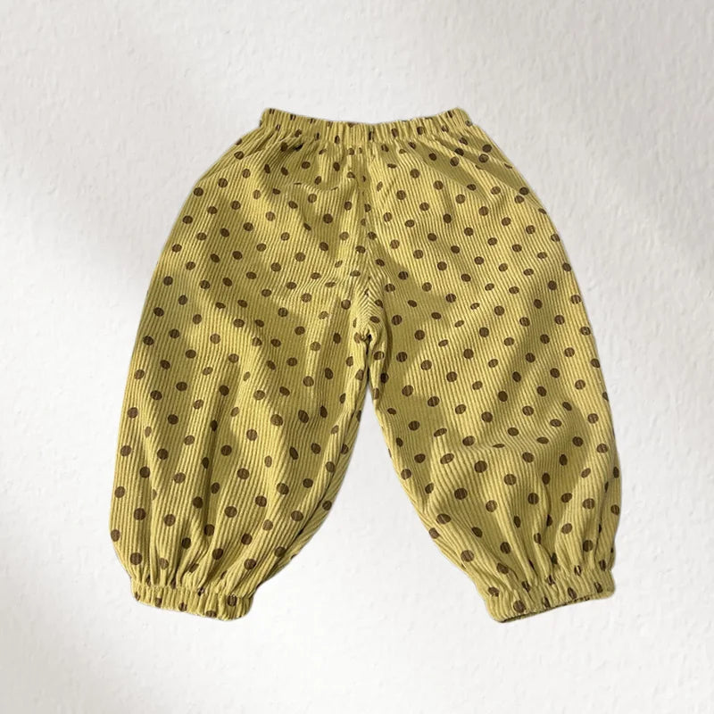 Polka Dot Leopard Pants