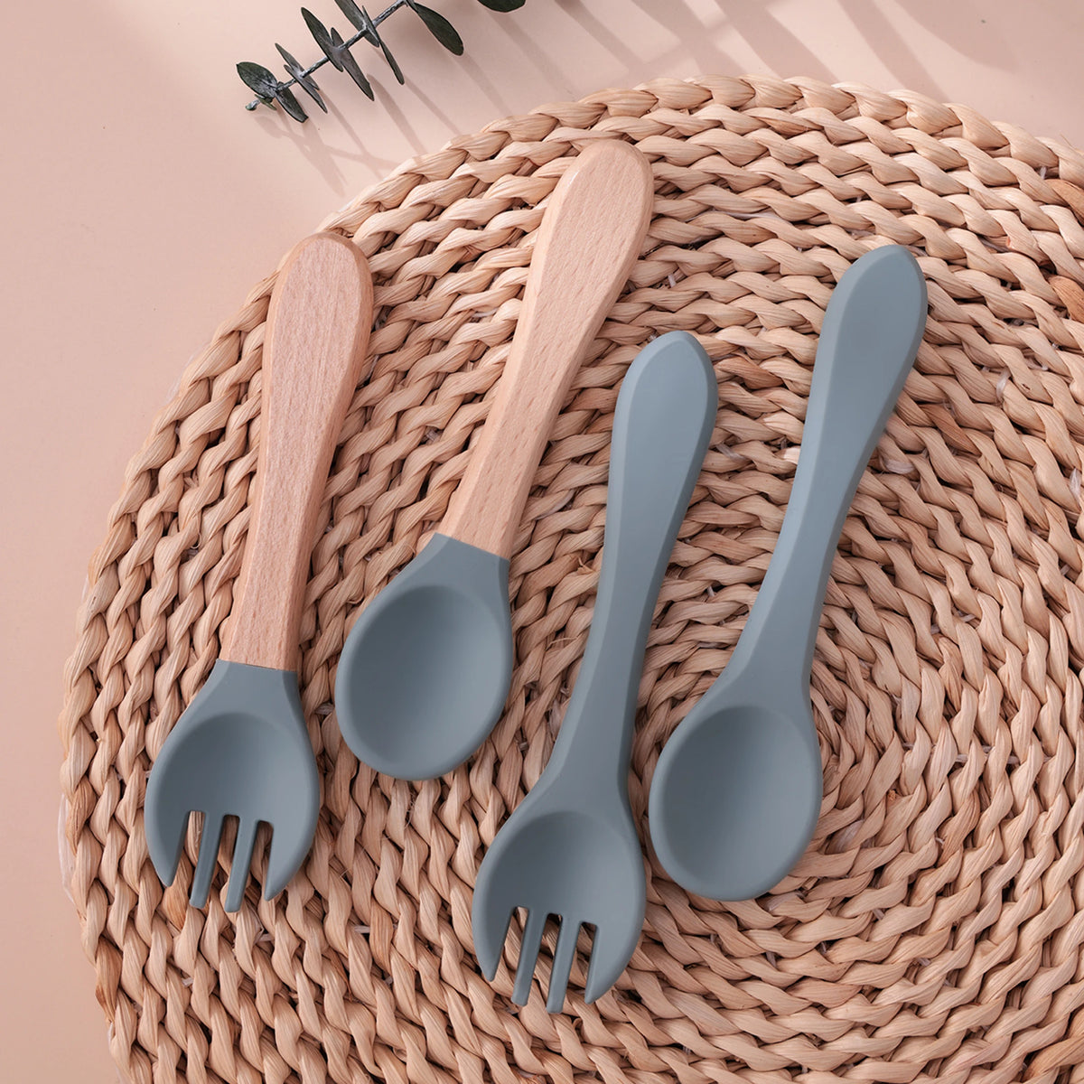 Feeding Spoon Fork Set